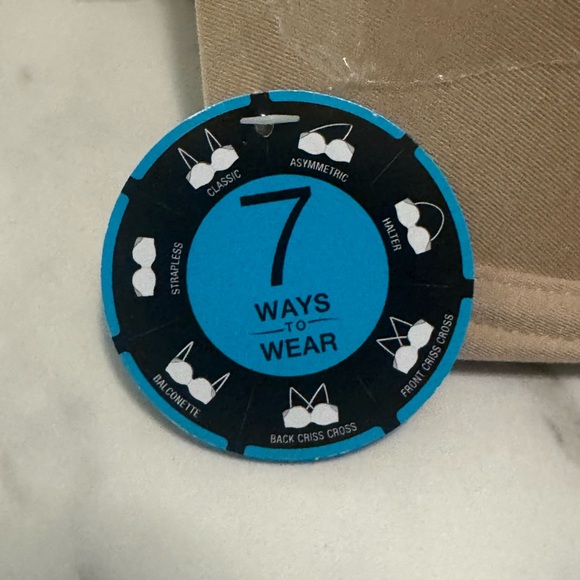 Bali One Smooth U Stay in Place Strapless Underwire Bra 40C - Picture 4 of 6